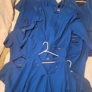 Lot of Royal Blue Scrubs